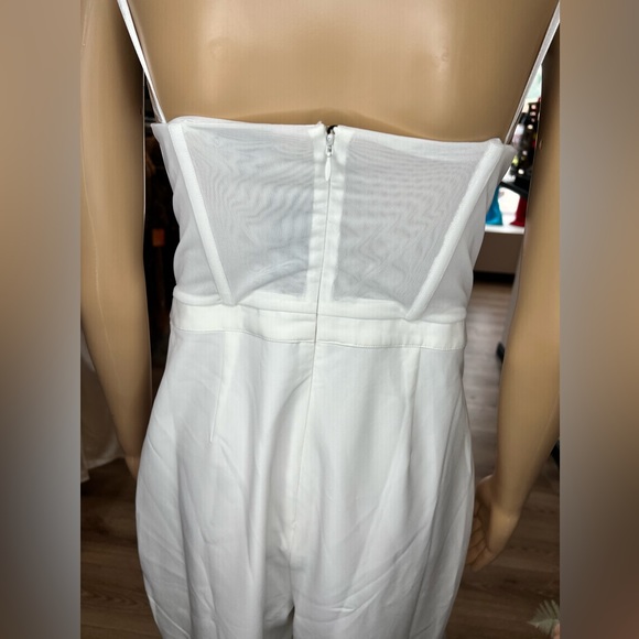 NBD Conner Jumpsuit in White